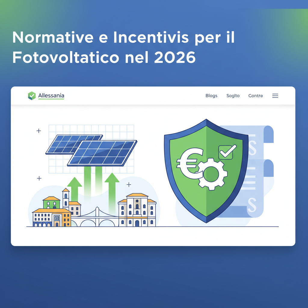 Normative e Incentivi per il Fotovoltaico nel 2026